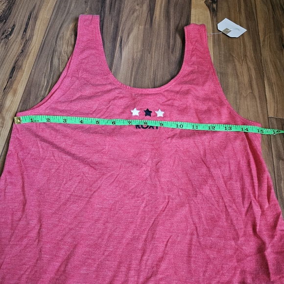 Roxy Star Tank Top-Red- XS- NWT - Picture 5 of 6